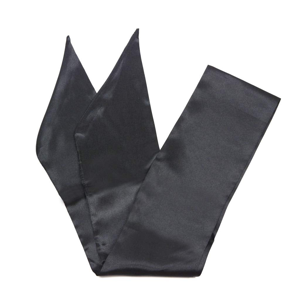 2 Pcs Satin Edge Laying Scarf Hair Wrap Wigs Grip Band Wrapping Head Fashion Headband for Laying Lace Frontal Wigs Non Slip Hair Wrap Headband for Yoga, Makeup, Facial, Sport (1 Pc Pink, 1 Pc Black)