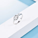 925 Sterling Silver Zodiac Sign Rings 12 Constellation Adjustable Ring Zodiac Jewelry Gift for Women