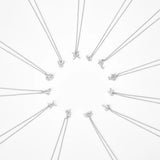 ANDYWEN 925 Sterling Silver Gold 12 Charm Zodiac Pendant Necklace Long Chain Slim Monogram Men Personal Birthday Fine Jewelry