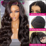 Body Wave Wear and Go Glueless Brazilian Human Hair Lace Wig