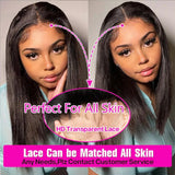 13x4 HD Lace Frontal Wigs Straight Short Bob Wig Human Hair Wigs For Women Brazilian Pre Plucked 4x4 Lace Front Human Hair Wig