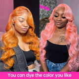 613 Hd Lace Frontal Wig Body Wave Lace Front Wig 30 Inch Honey Blonde Lace Front Wig Human Hair 13x4 Human Hair Wigs Nneka