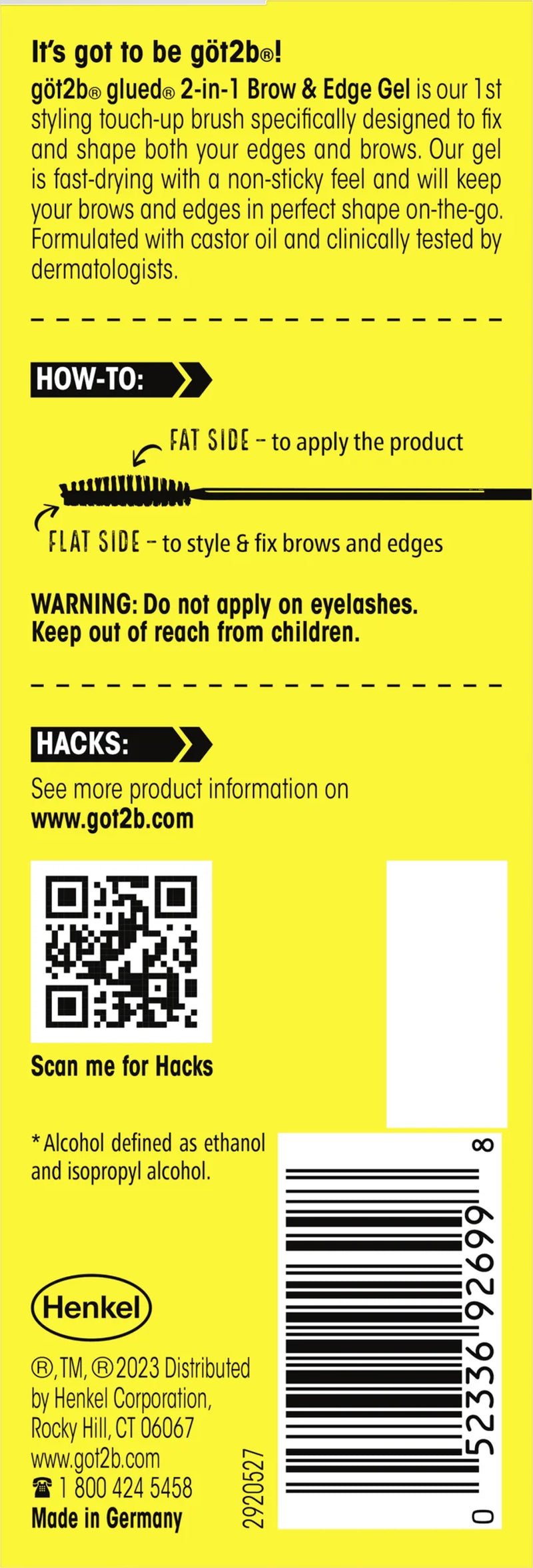 Glued Brows & Edges Gel