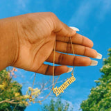 Old English Zodiac Necklace for Women, Horoscope Birth Star Sign Letter Astrology Constellation Necklace Birthday Gift