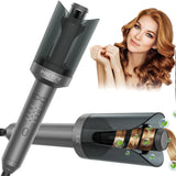 Automatic Curling Iron, Professional Anti-Scald Hair Curler with 4 Temps, 30Min Auto Off, for Waves, Beach Curls