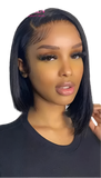 Easy Go Bob Wig Glueless Wig Human Hair Ready To Wear Straight Bob Hair Wig Human Hair 30 32 Inch Pre Cut Lace 4x4 Closure Wig