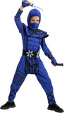Boys Ninja Costume, Dragon Scales Ninja Costume for Kids Toddler Halloween Costume Themed Parties