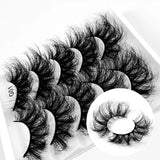 15mm False Lashes Packaging Natural Long Lash Wholesale In Bulk Fluffy Soft 8D Faux Fake Mink Eyelashes Vendor 5/20pairs