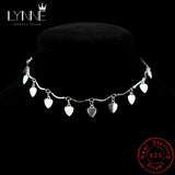 New Arrival Bohemia 925 Sterling Silver Heart Pandent Anklets Bracelets Beach Anklet On Leg Chain For Women&Girl Jewelry Gift