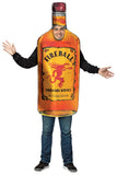 Fireball Bottle Halloween Costume Men'S and Women'S Adult One Size, Orange