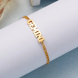 Stainless Steel 12 Constellation Zodiac Sign Bracelets for Women Men Couple Gold Color Metal Bangle Party Birthday Charm Jewelry