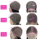 Ombre Deep Wave Frontal Wig Honey Blonde Highlight Curly Lace Front Human Hair Wigs T Part Highlight P4/27 Deep Wave Lace Wigs