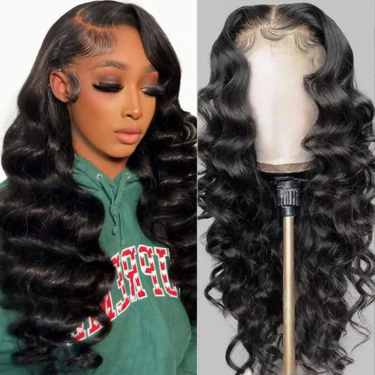 Wear To Go Loose Deep Wave Wigs Human Hair Pre Plucked