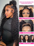 Glueless Preplucked Human Wigs Ready To Go 13x4 Curly Lace Front Human Hair Wig 13x6 Hd Deep Wave Lace Frontal Wig Ready To Wear