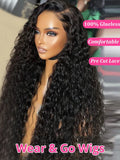 Glueless Preplucked Human Wigs Ready To Go 13x4 Curly Lace Front Human Hair Wig 13x6 Hd Deep Wave Lace Frontal Wig Ready To Wear