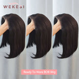 Ready To Wear Glueless Human Hair Wig Bob Wig Lace Closure Human Hair Wigs Glueless Wig Human Hair Ready To Go For Black Women