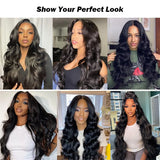 30 Inch Body Wave 13x4 13x6 Hd Lace Front Wigs Brazilian Pre plucked 360 Transparent Lace Frontal Wig Human Hair Wigs For Women