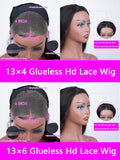 Glueless Preplucked Human Wigs Ready To Go 13x4 Curly Lace Front Human Hair Wig 13x6 Hd Deep Wave Lace Frontal Wig Ready To Wear