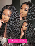 Glueless Preplucked Human Wigs Ready To Go 13x4 Curly Lace Front Human Hair Wig 13x6 Hd Deep Wave Lace Frontal Wig Ready To Wear