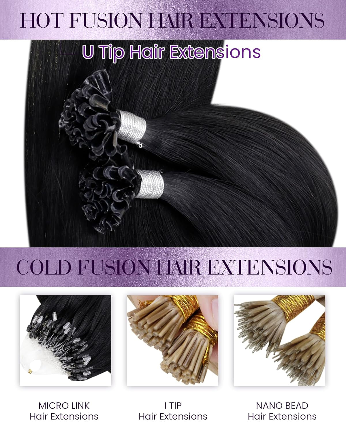 U Tip Hair Extensions Human Hair Black 20 Inch K Tip Hair Extensions Real Human Hair Jet Black Utip Hair Extensions Black K Tips Hair Extensions Human Hair 50G 50S
