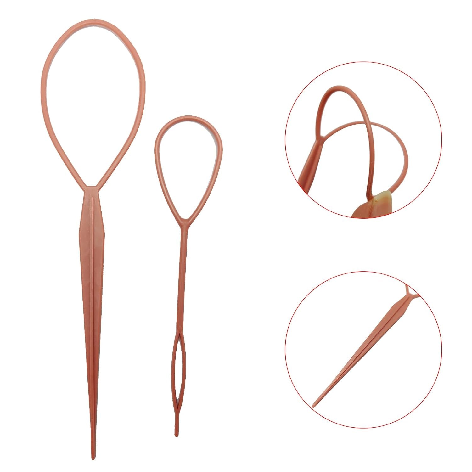 4 Pcs Hair Braid Ponytail Maker Styling Tool