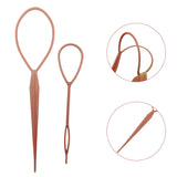 4 Pcs Hair Braid Ponytail Maker Styling Tool