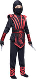 Halloween Ninja Costume for Kids, Boys Ninja Costume, Toddler Ninja Accessories Set for Dressup Party