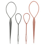 4 Pcs Hair Braid Ponytail Maker Styling Tool
